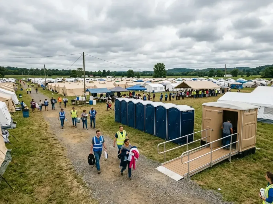 disaster-relief-camp-restrooms-010 — frequently asked questions, Dumpster & Portable Bathrooms Rental in Fairfield, IL
